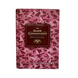 The Duck Commander Devotional Pink Camo A&E Book Faith Messages Robertson Family